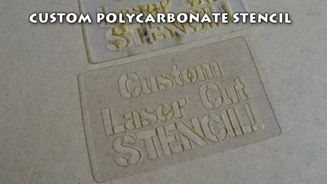 Custom Plastic Stencils: Polycarbonate & Mylar on Vimeo