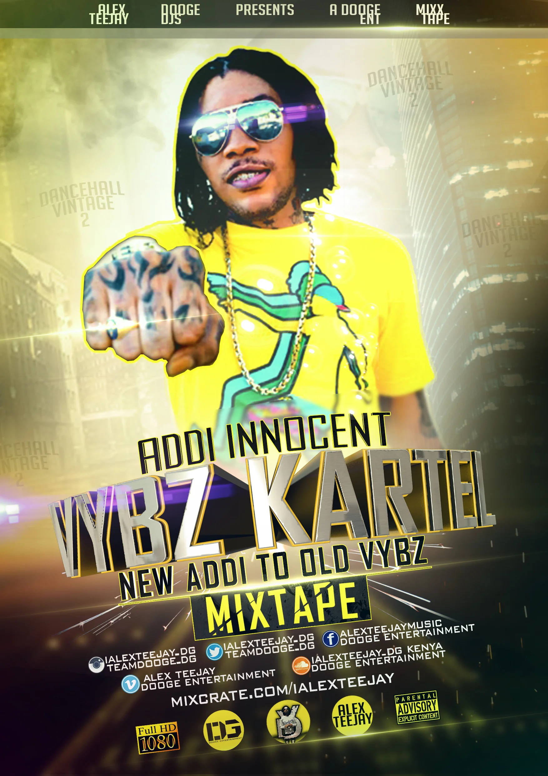 VYBZ KARTEL MIXTAPE - ALEX TEEJAY DOOGE DJ'S | Videos & Movies on
