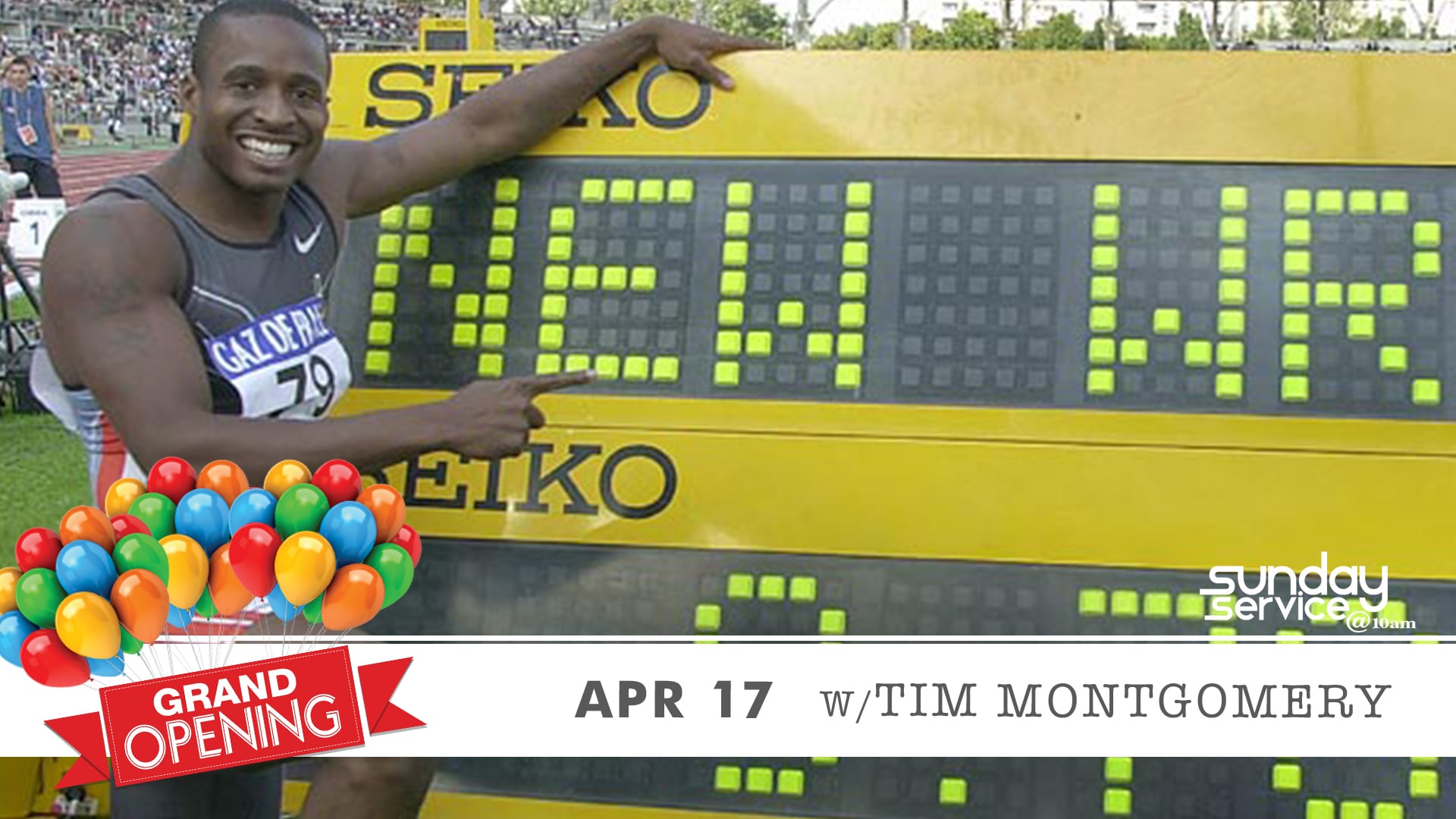 Grand Opening | Tim Montgomery | APR 17 on Vimeo