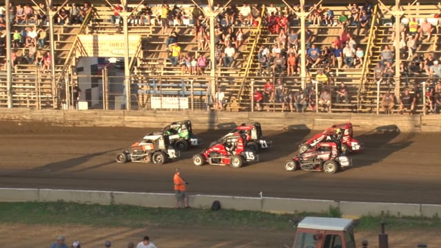 POWRi Lucas Oil National Midget League from Belle-Clair Speedway 7-15-16