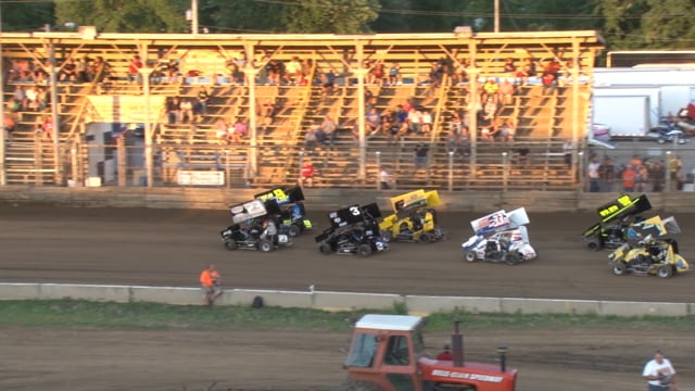 POWRi Speedway Motors 600cc Outlaw Micro League from Belle-Clair Speedway-July 15, 2016