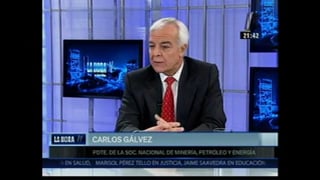 Entrevista a Carlos Gálvez en Canal N