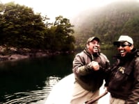Pescando en el Yelcho