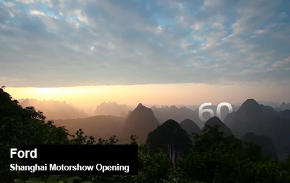 Ford Shanghai Motorshow Opening