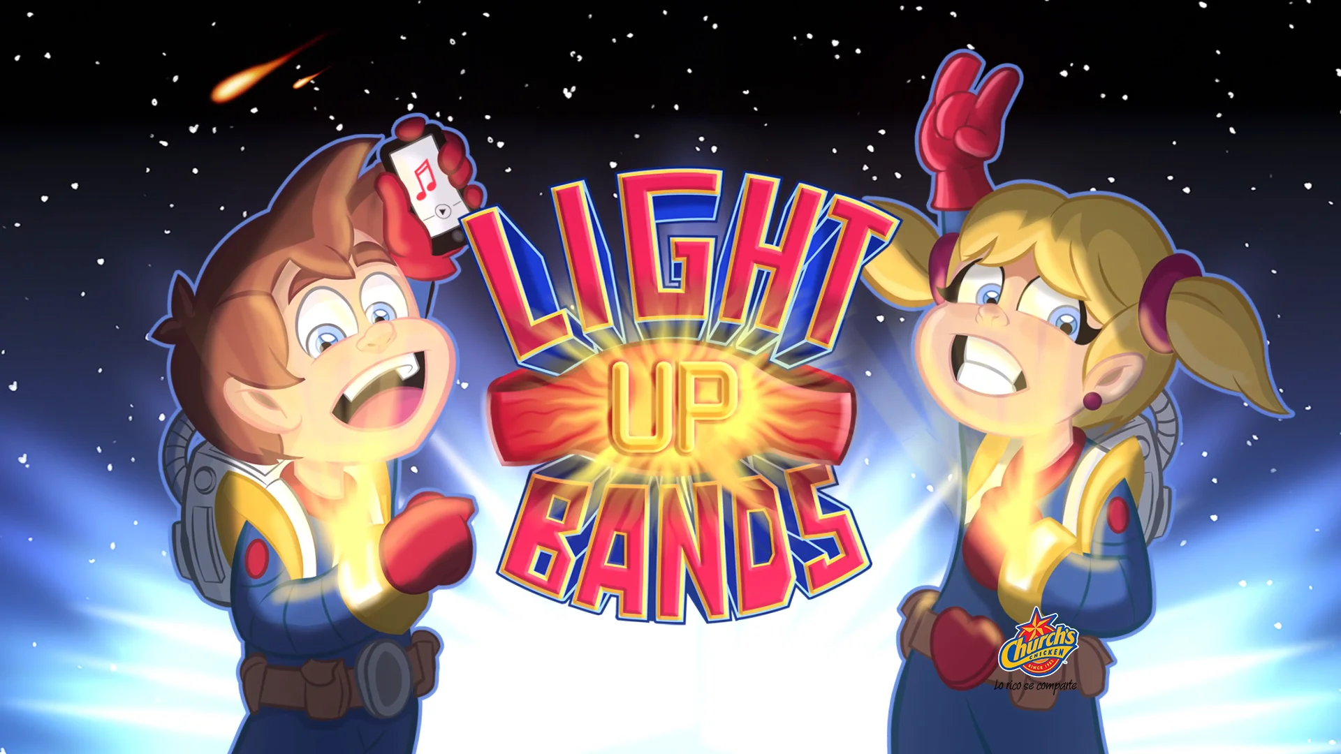 Churchs Light Up Bands on Vimeo