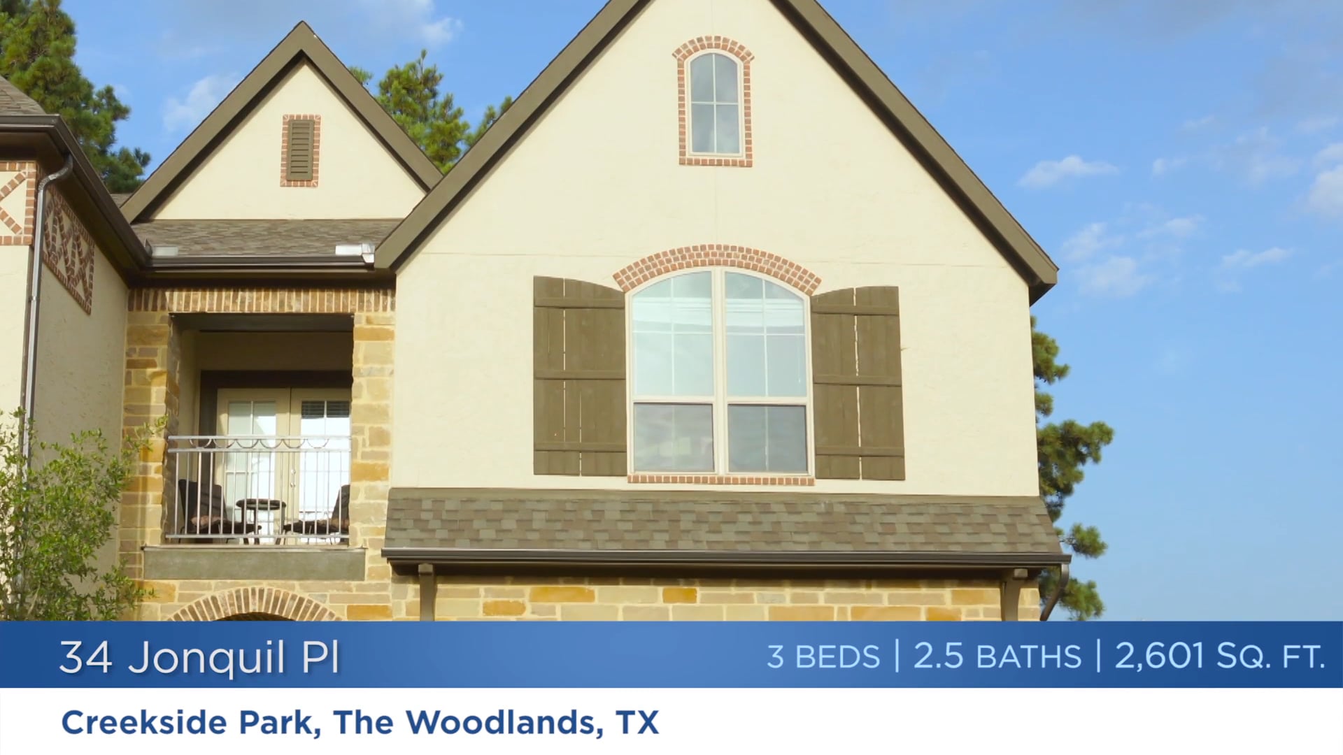34 Jonquil Pl, Home for Sale in The Woodlands, TX on Vimeo