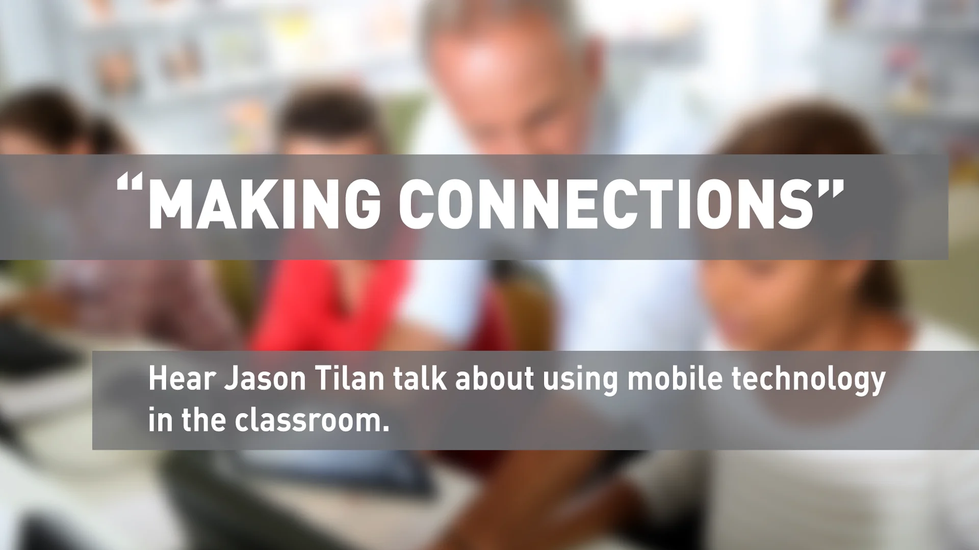 Jason Tilan: Making Connections on Vimeo