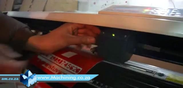 Machining Video: Demonstration Around The General Usage of The V-Series 2016 Model Prototype Vinyl Cutter