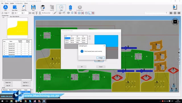 Machining Video: New Remnant Function of Fabricam Software For Materials Saving