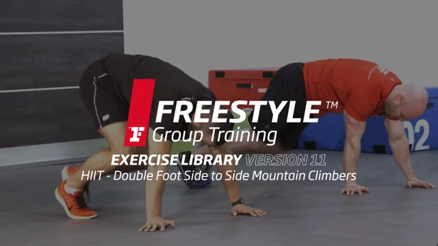 FGT V11 HIIT Ex 05 Double Foot Side to Side Mountain Climbers
