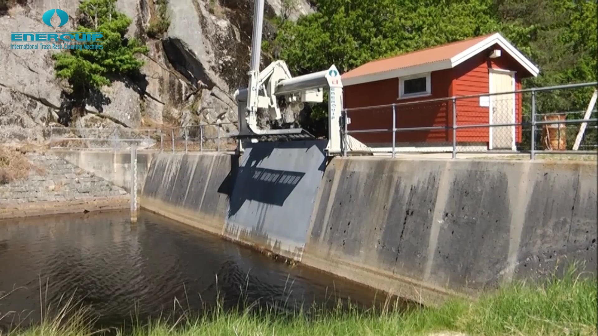 Enerquip Small TRCM at Tryland Hydropower station