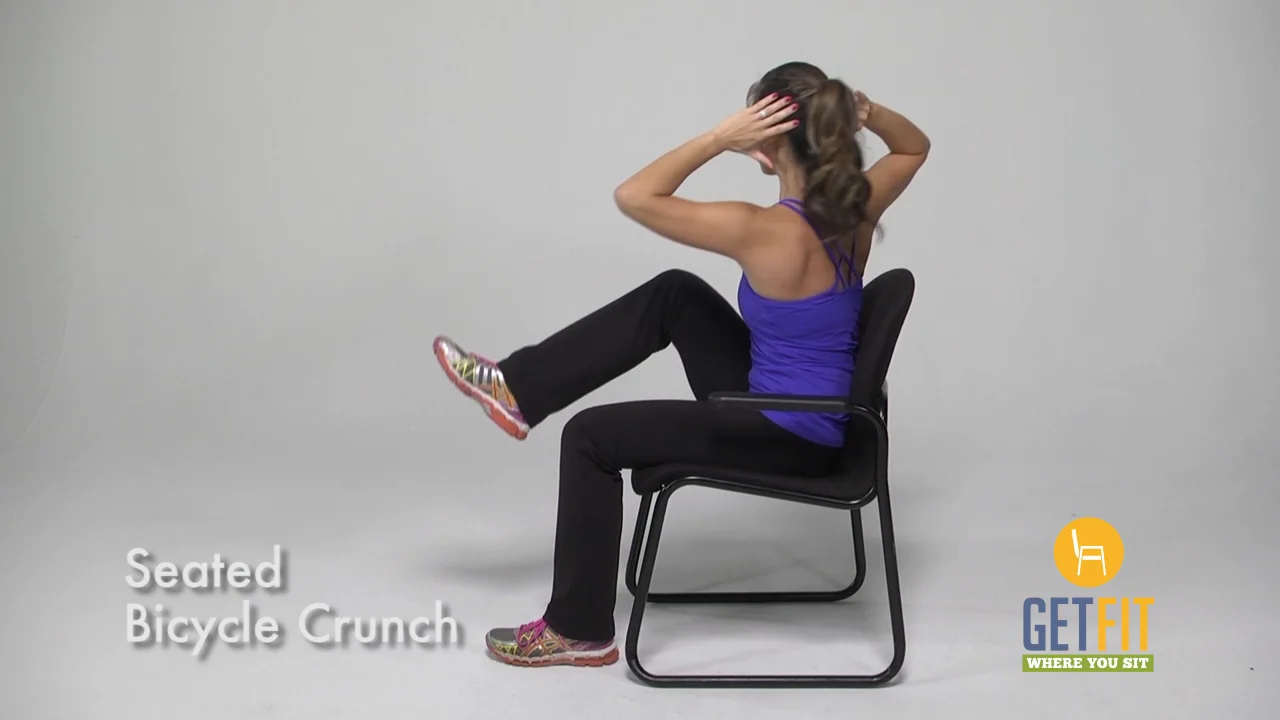 Seated on sale bicycle exercise