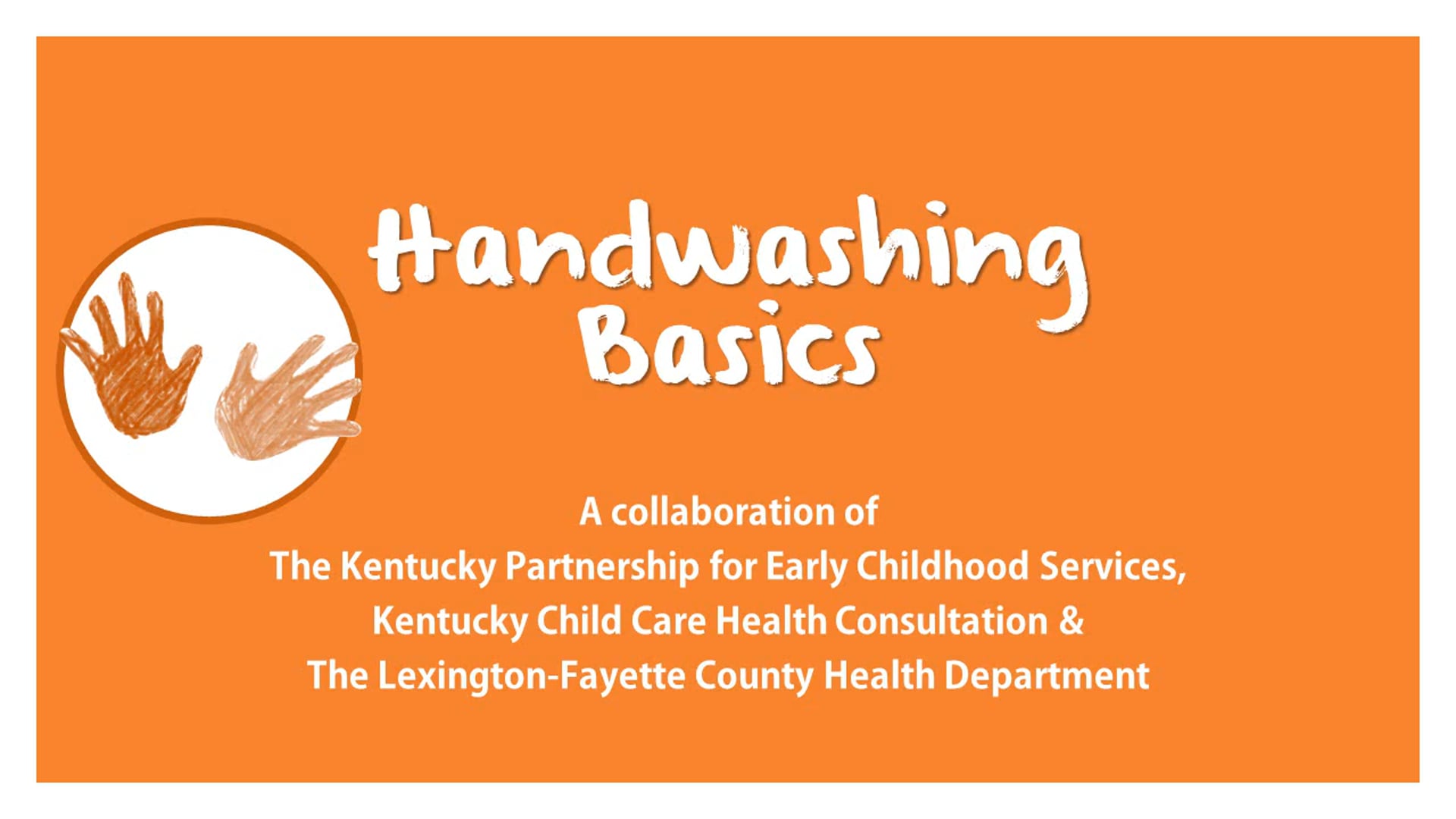 Handwashing Basics