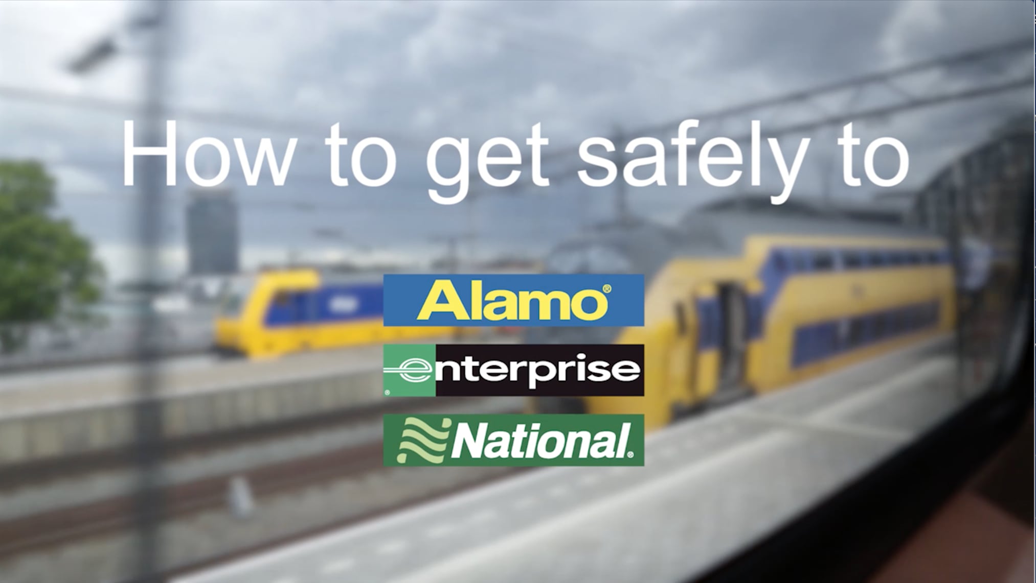 Enterprise RentACar Amsterdam Central Station Way finding. on Vimeo