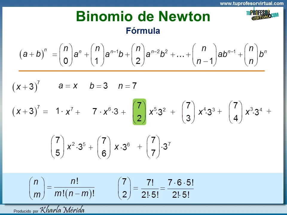 Binômio de Newton! 