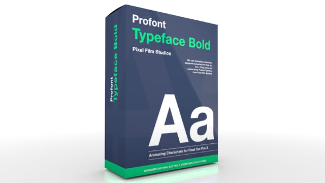 Pixel Film Studios Announced The Release of ProFont Typeface Bold for ...