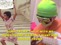 MonoNeon: Dump Trump, We don’t want him!