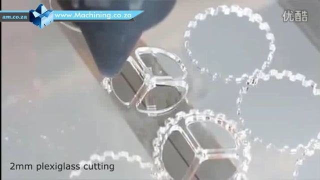 Machining Video: 40W TruCUT CO2 Laser Engraving and Cutting Supawood and Plexiglass