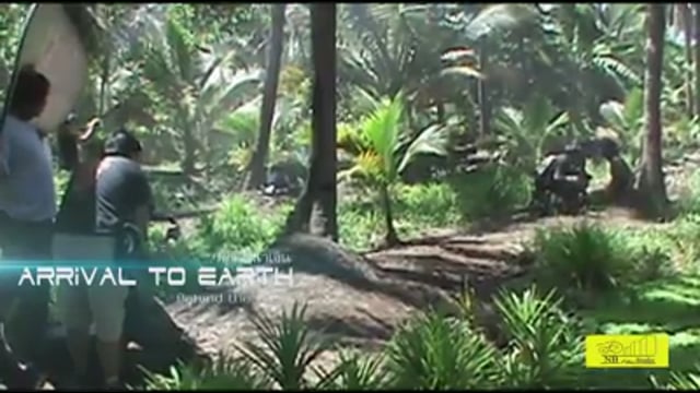 ฺArrival to earth (Short film) Behind the scenes
