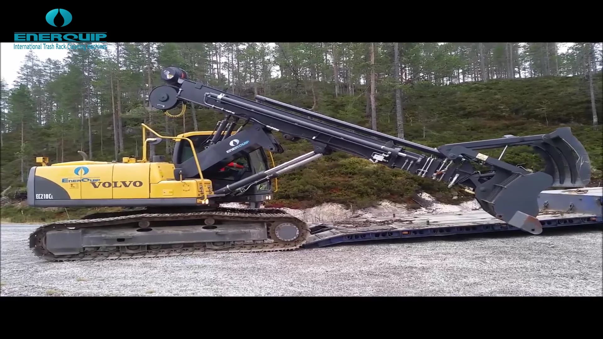 Enerquip Mobile TRCM at Skafså Hydropower station