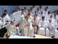 Omelia di S.E.Mons Tanasini e professione di fede