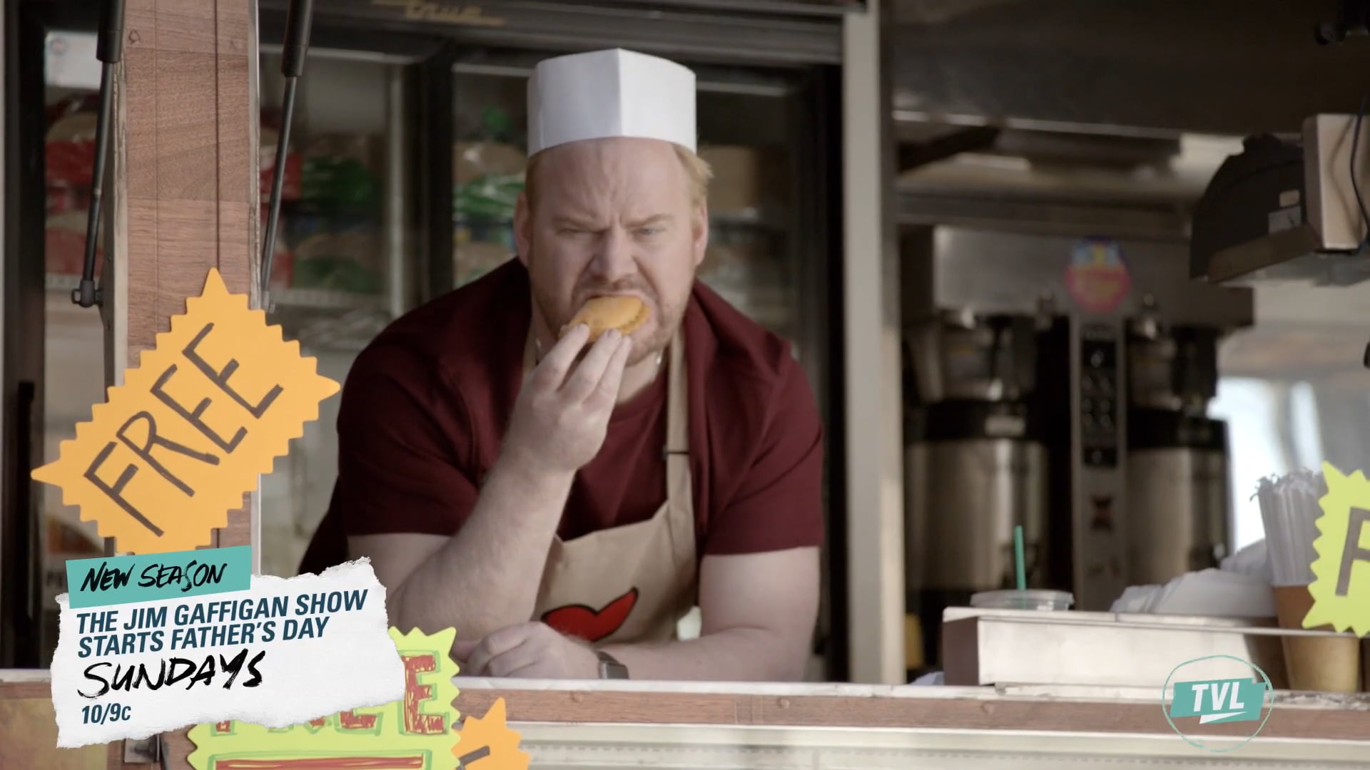 Fuentes Personalities Jim Gaffigan "Food Truck" (ext.) on Vimeo
