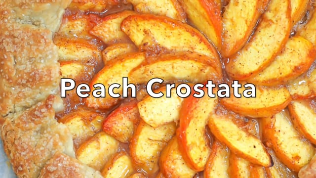 Peach Crostata
