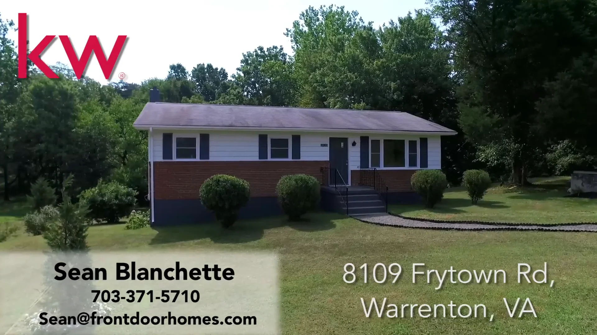 8109 Frytown Rd, Warrenton, VA on Vimeo