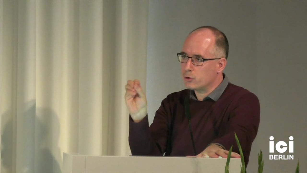 Discussion with Antonio Somaini