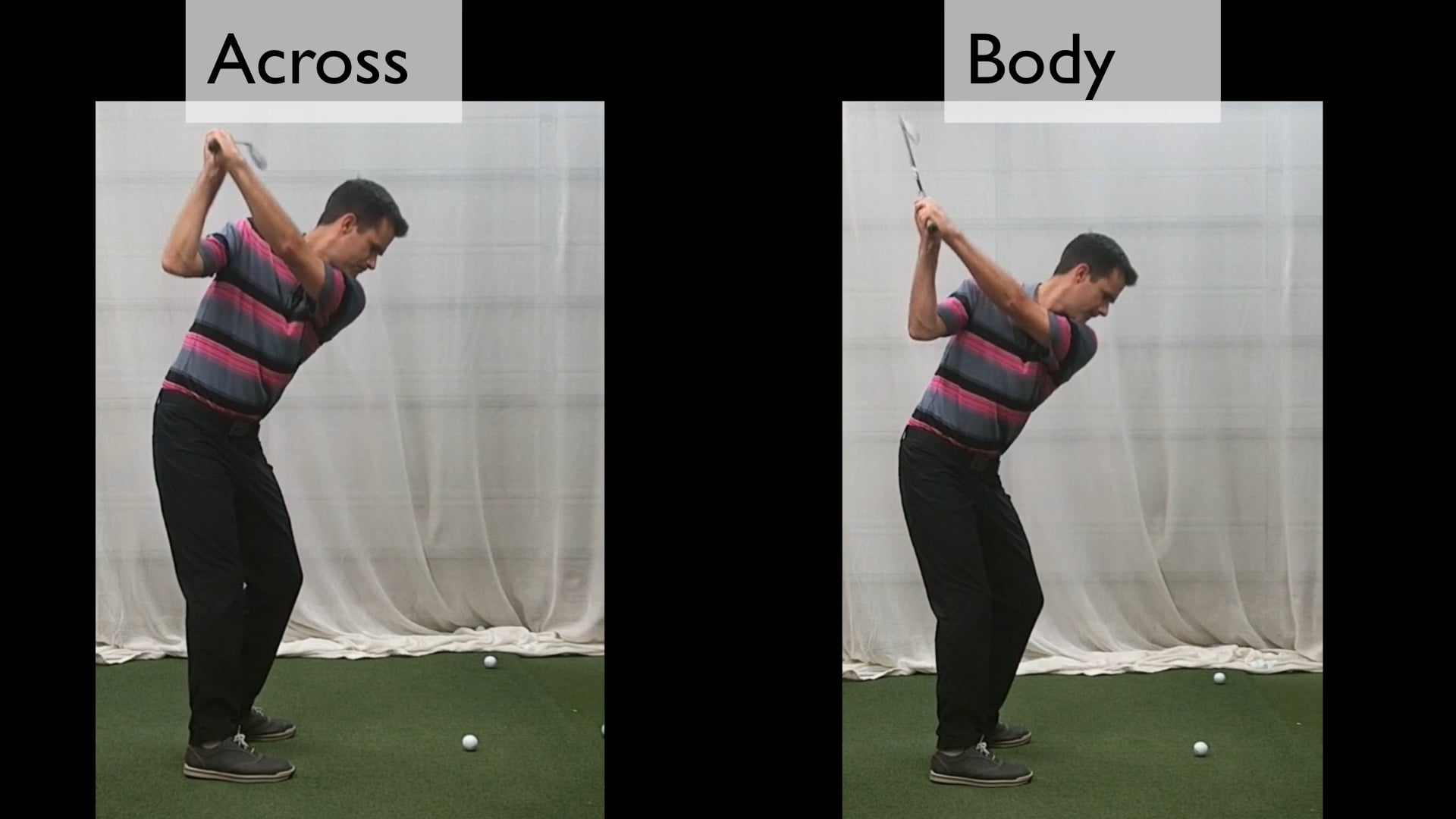 Across The Line And Flying Right Elbow