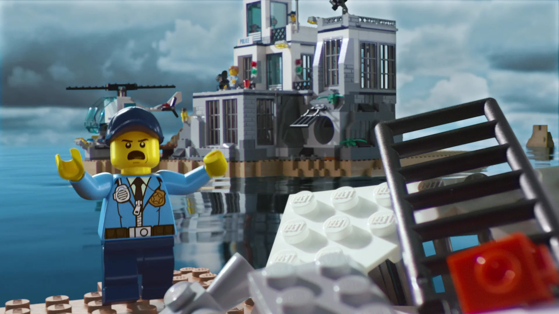 Lego discount police island