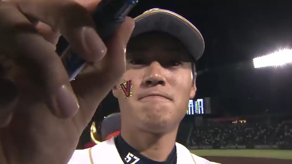 バファローズ・山田投手ヒーローインタビュー 2016/7/27 Bs-M