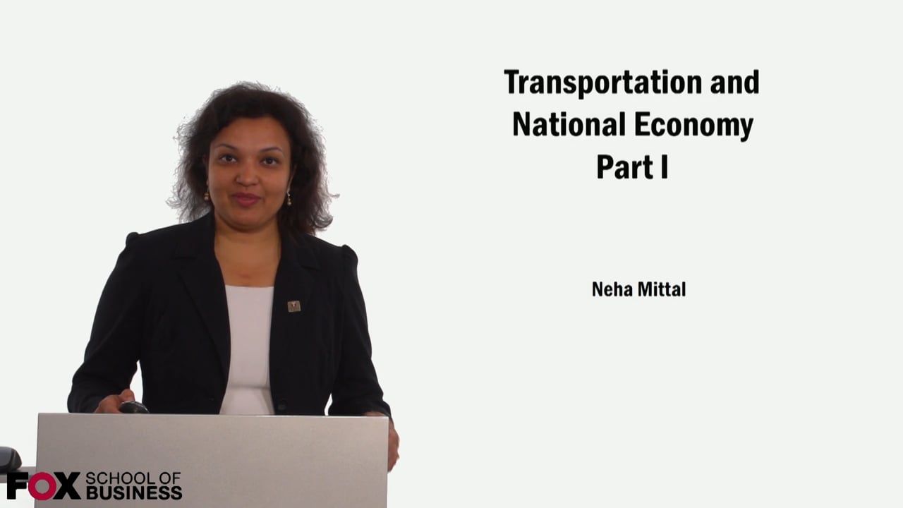 Transportation and National Economy Part 1