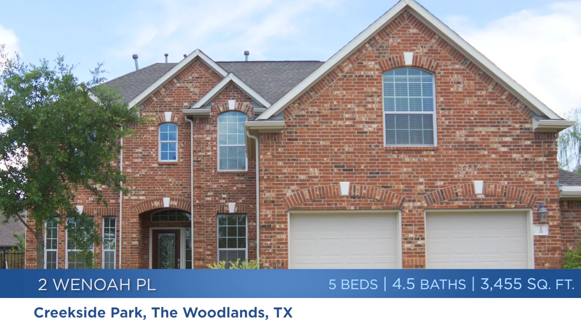2 Wenoah Pl Home for Sale or Lease in The Woodlands, Texas! on Vimeo