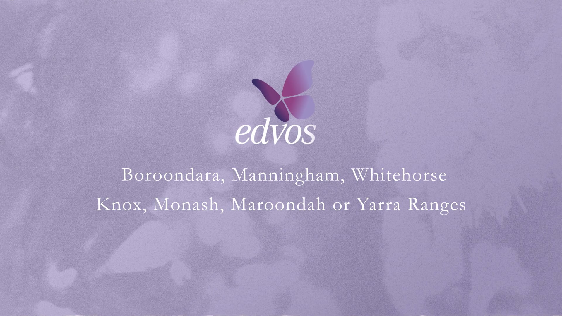 Eastern Domestic Violence Service Edvos On Vimeo