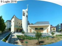 Completamento esterno della nuova chiesa in 2 minuti
