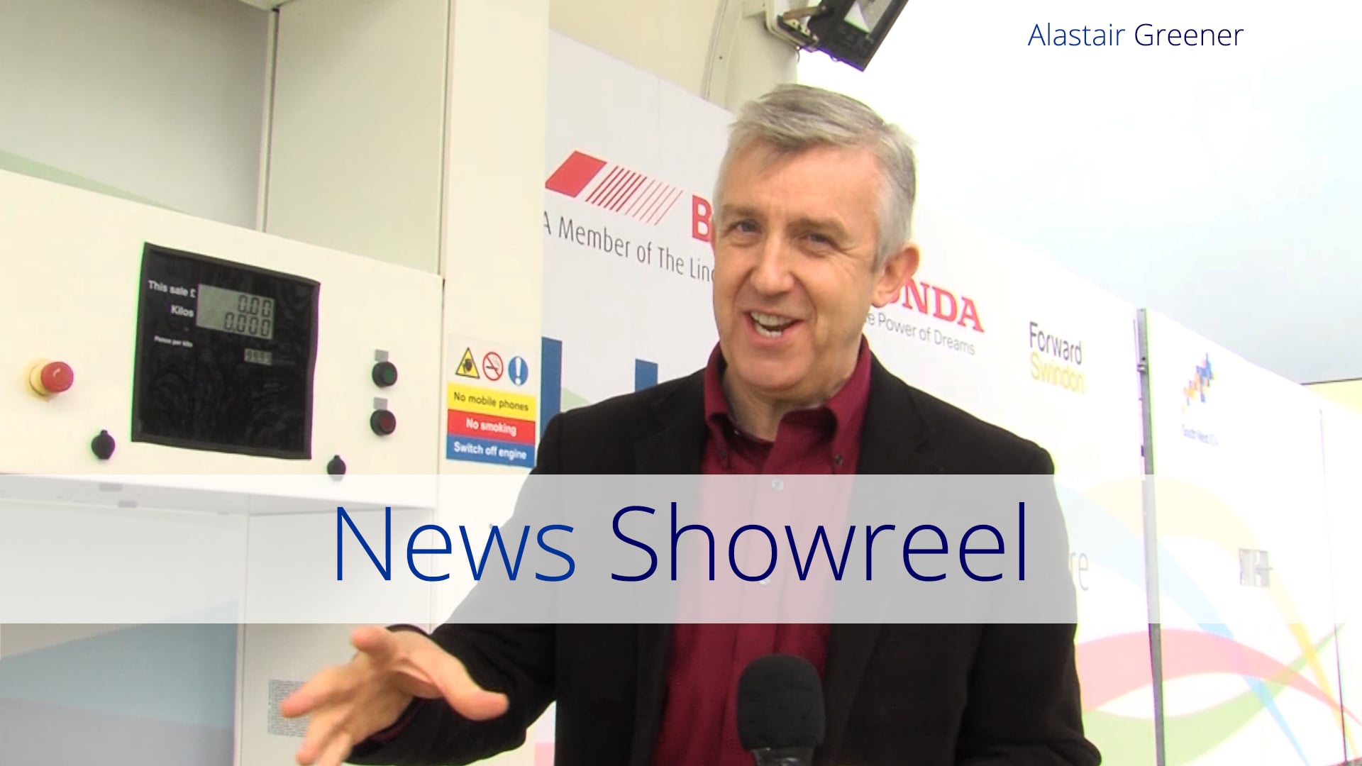 Alastair Greener - News Showreel