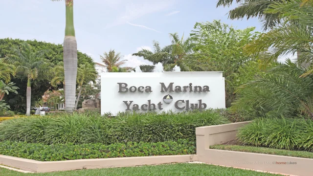 Boca Marina Yacht Club Homes For Sale