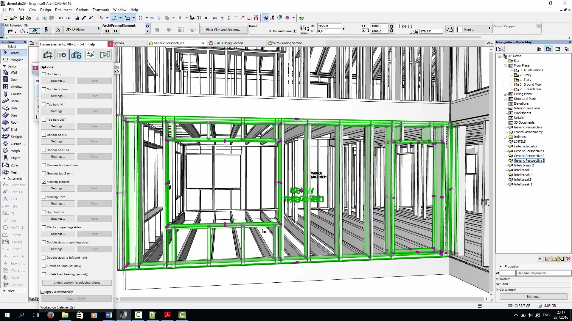 Archicad невозможно прочитать план