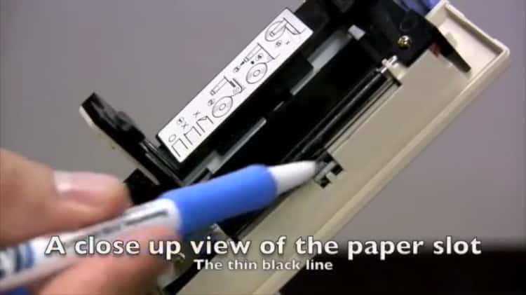 Changing the SQA-V Gold Printer Paper on Vimeo