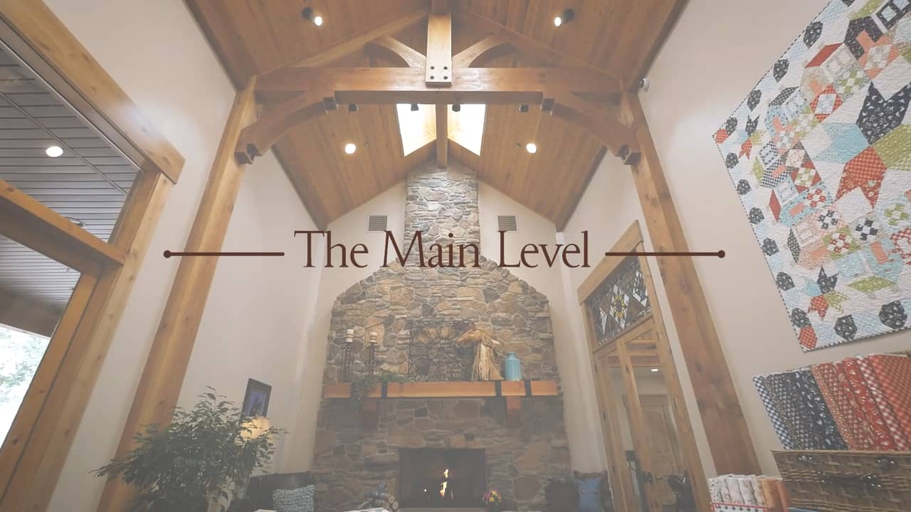 Quilters Lodge Main Level Tour on Vimeo