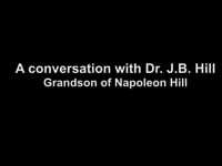 A conversation with Dr JB Hill