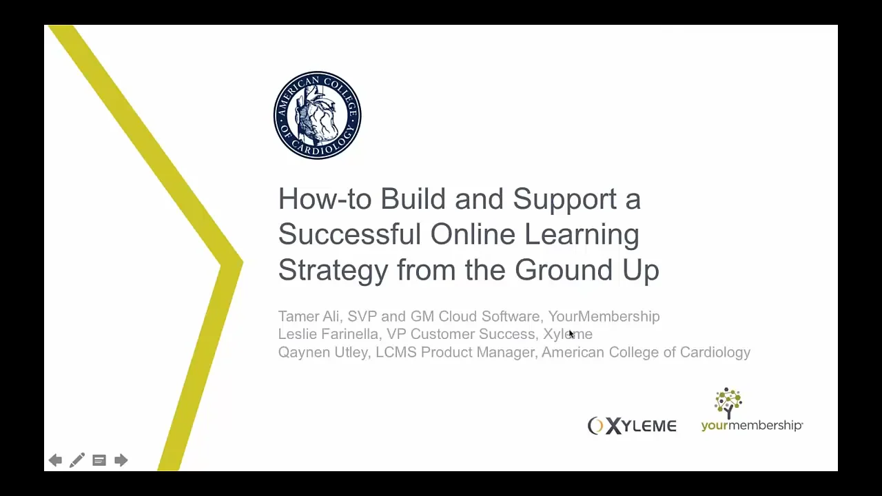 How to Build and Support a Successful Online Learning Strategy on Vimeo