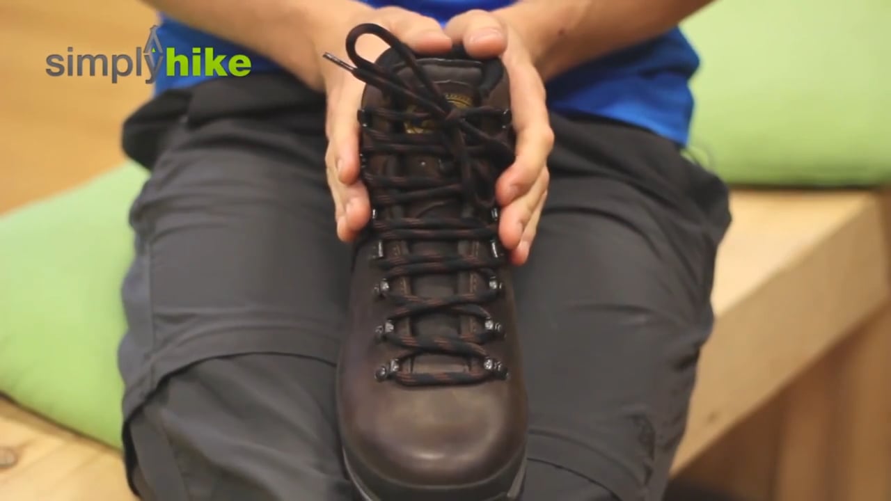 How to Tie Walking Boot Laces on Vimeo