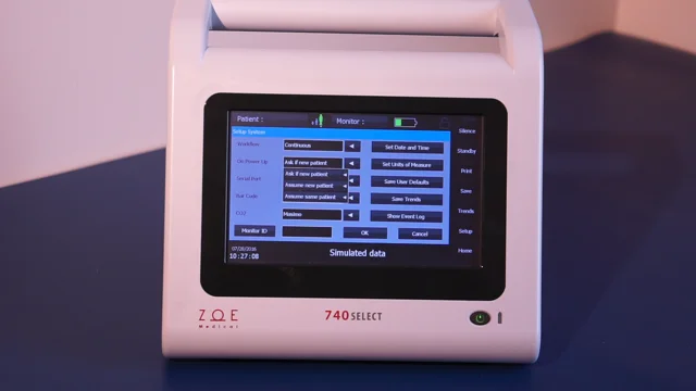 ZOE 740 SELECT™ Series Vital Signs Monitor