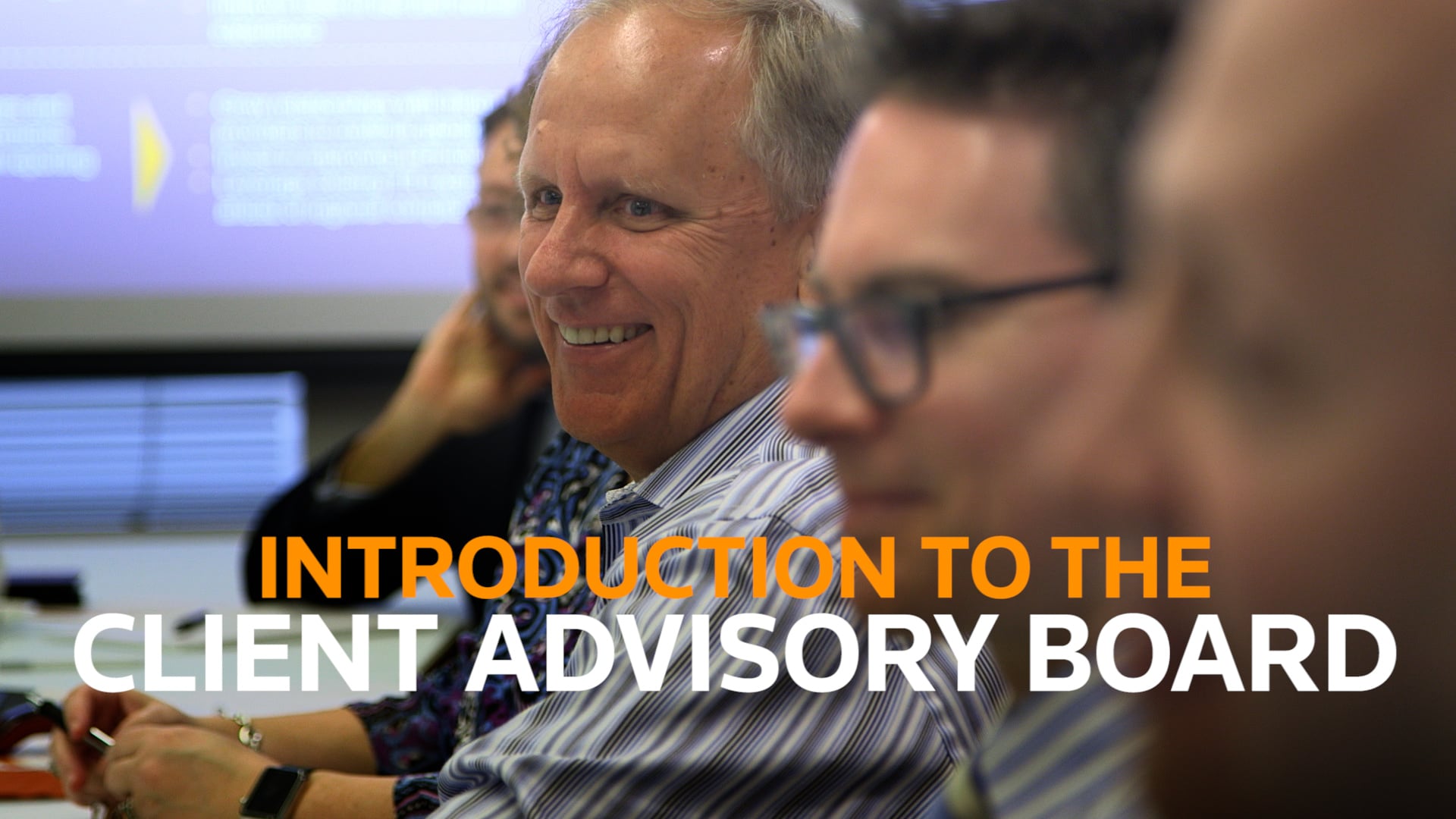 Introduction to the Client Advisory Board on Vimeo