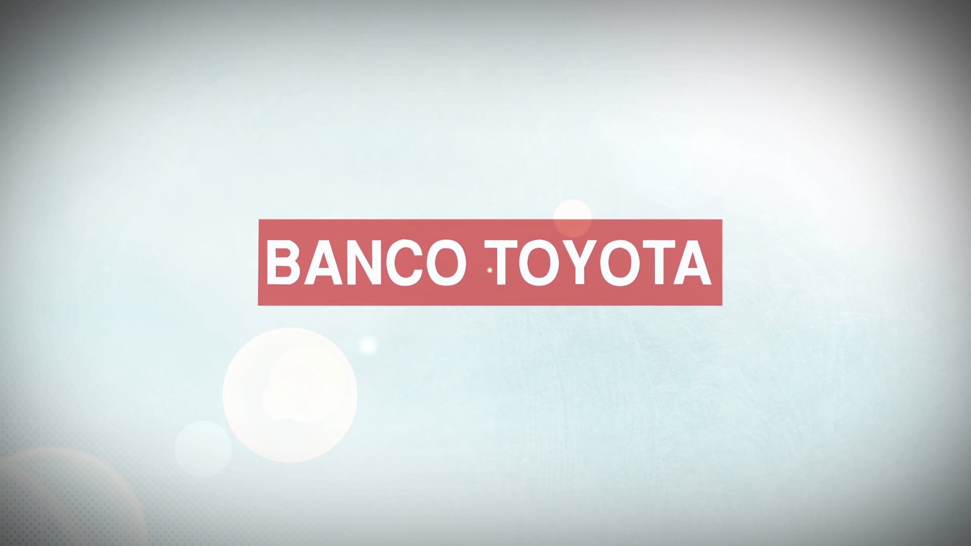 Teaser Palestra Banco Toyota