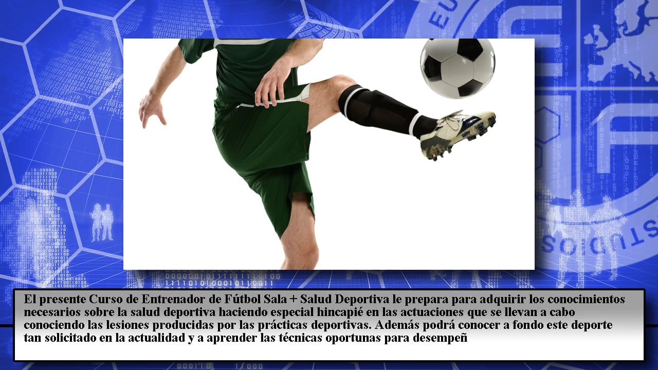 Entrenador de Fútbol Sala + Salud Deportiva (Doble Titulación + 4 Créditos ECTS) on Vimeo