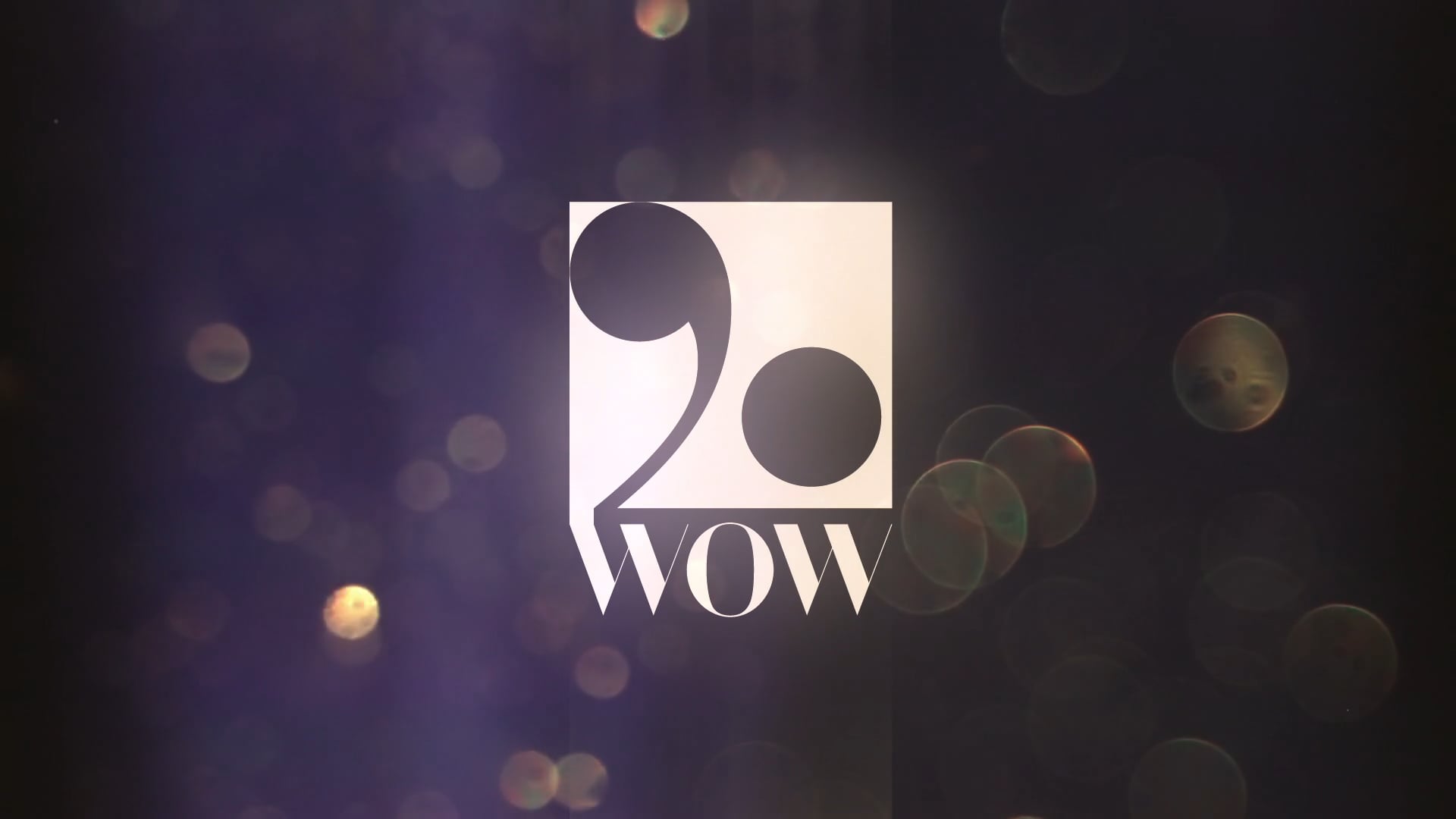 WOW20th Anniversary Movie Logo “Glittering Particles” On Vimeo