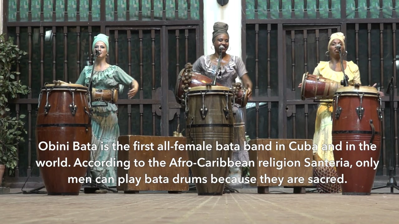 Cuba’s First All-Female Drum Orchestra Breaks Taboo